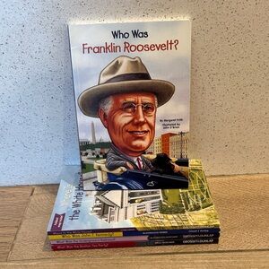 LOT Who Was What Was Books JFK FDR White House BOSTON TEA PARTY